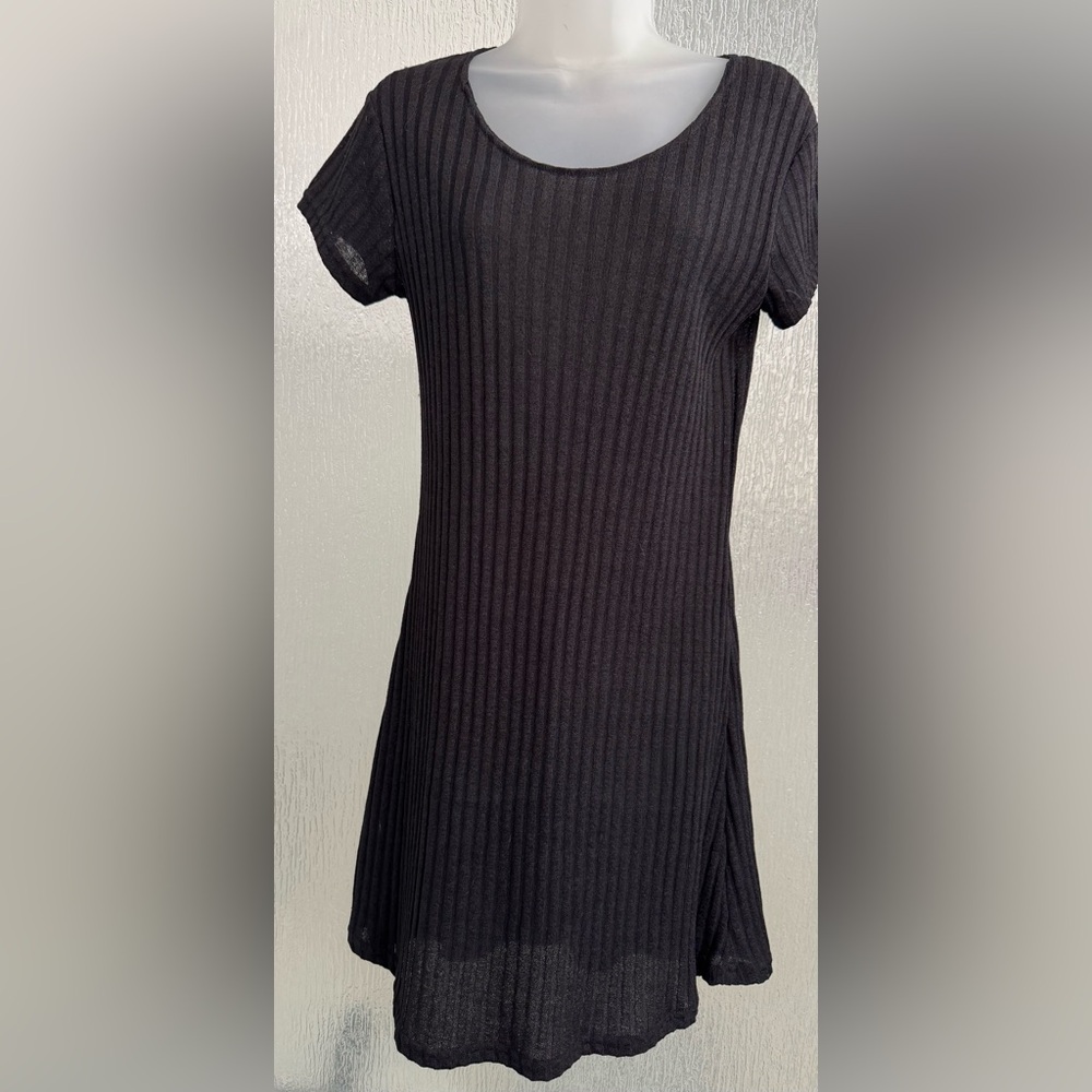 Xhilaration Charcoal Ribbed Knit Top—easy to jazz up with a belt or jacket